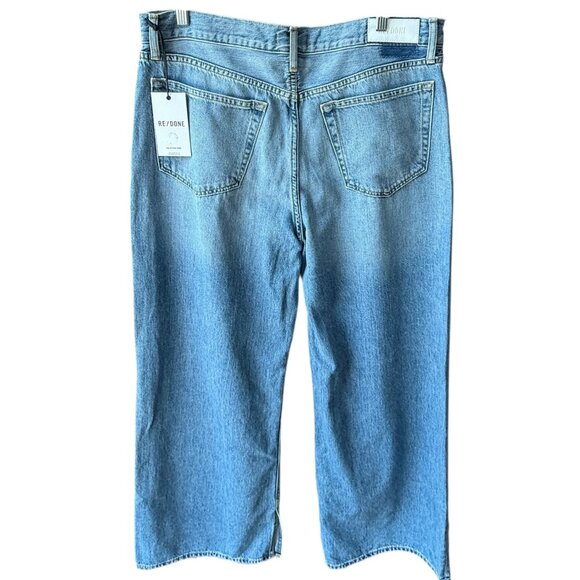 NWT Women's Re/Done Wide Leg Jeans - Picture 3 of 10